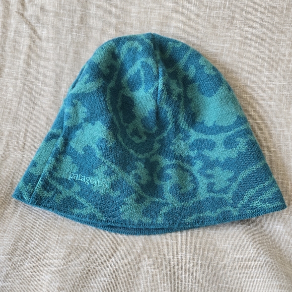 Patagonia Beanie green pattern - Picture 1 of 2
